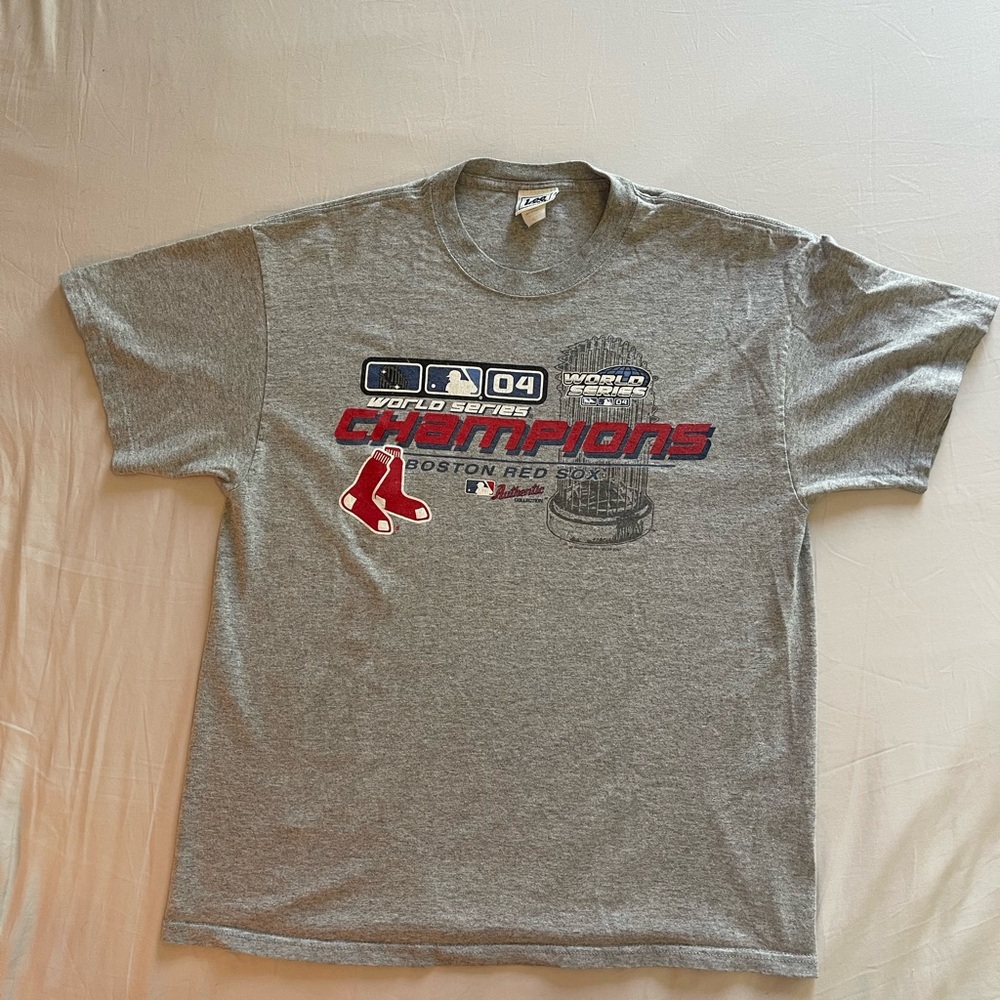 Boston Red Sox 2004 World Series Champions T-Shirt